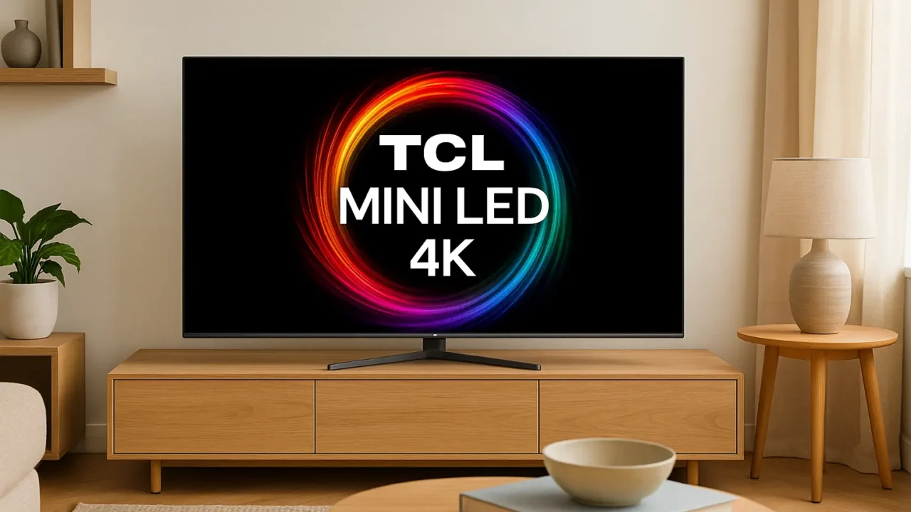 TV TCL mini led c6k até R$3.899 com avaliações ★4,6