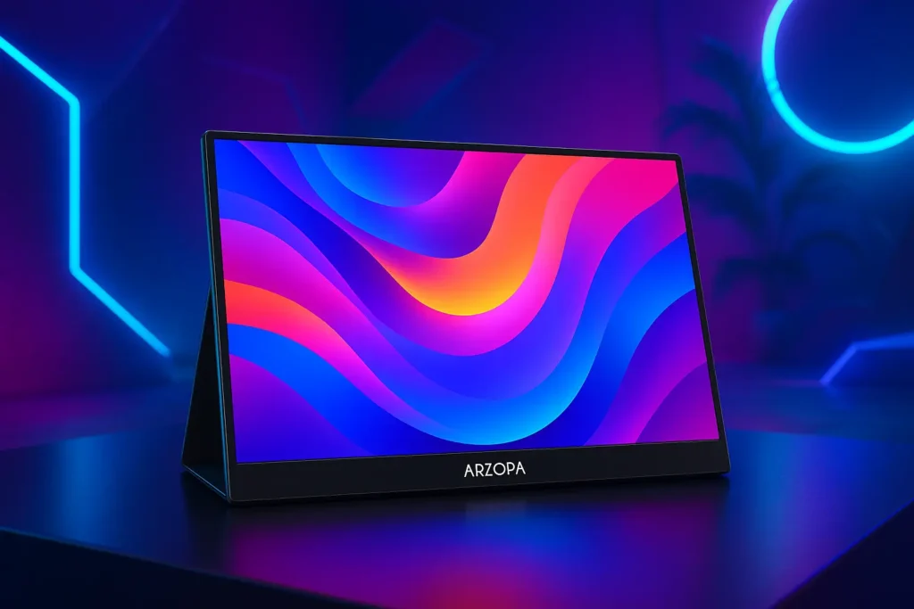 6 monitores portáteis 2.5K: qualidade e mobilidade com desconto na Amazon