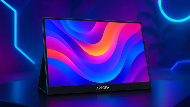 6 monitores portáteis 2.5K: qualidade e mobilidade com desconto na Amazon