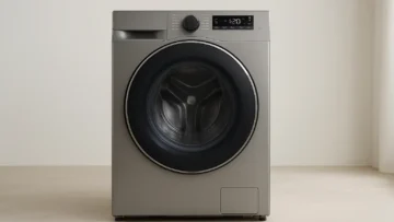 Lava e Seca Smart Digital Inverter WD13T Inox 13kg bons até R$4.600 com tecnologia de ponta