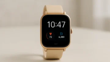 Amazfit Bip 6 dourado em oferta: 6 melhores negócios