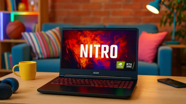 6 notebooks Acer Nitro V RTX 3050 com garantia estendida e suporte VIP