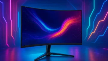 Bateria que dura: 3 monitores gamers curvos para um dia inteiro