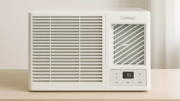 Top 3 Ar Condicionado De Janela Consul 10.000 BTU/h Frio Eletrônico Branco CCN10FB - 127V com câmera profissional