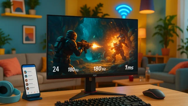 6 Monitores Gamer AOC com nota máxima dos usuários