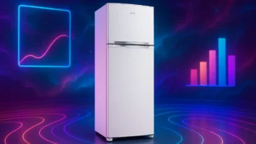 Geladeira EOS 240 Litros Duplex Branco ERV270DB 220V barata e confiável para qualquer bolso