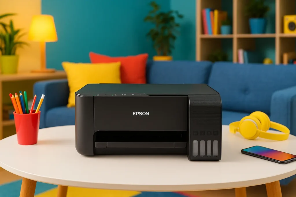 Impressoras e tintas Epson EcoTank até R$1.085 com avaliações ★4,6