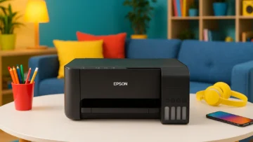 Impressoras e tintas Epson EcoTank até R$1.085 com avaliações ★4,6