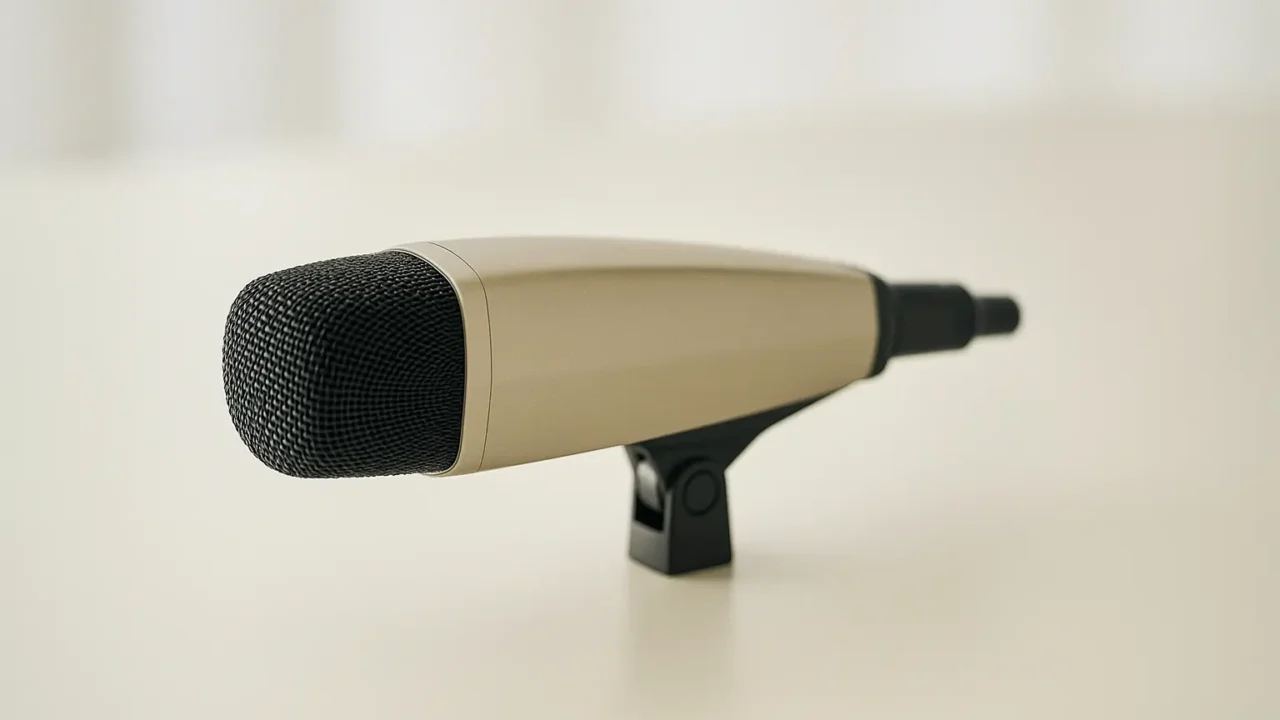 Desconto exclusivo: 3 microfones Sennheiser com ofertas na Amazon