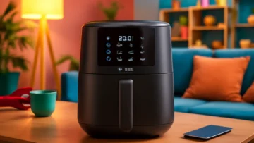 Fotografia noturna: 3 Air Fryers Midea que brilham no escuro