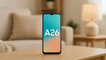 6 celular A26: desempenho e câmera boa com desconto na Amazon