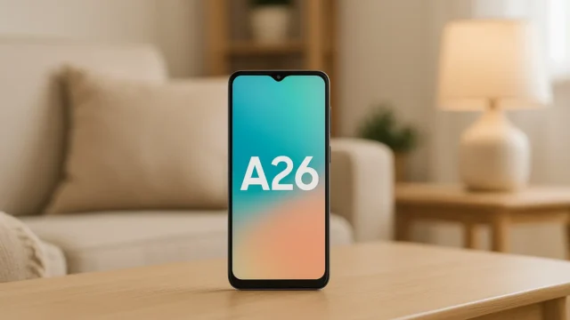 6 celular A26: desempenho e câmera boa com desconto na Amazon
