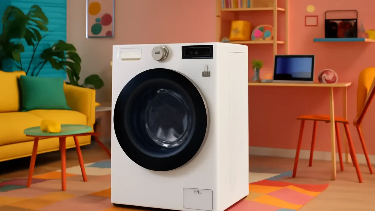 6 Lava e Seca LG VC5 12kg Branca com Inteligência: Desempenho Turbinado para Seu Lar