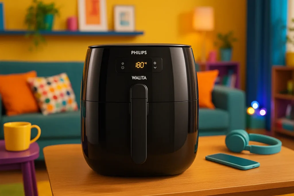 6 air fryer Philips Walita xl 1000 com garantia estendida e suporte VIP em 10/02/2025 08:32:38