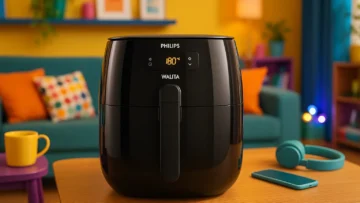 6 air fryer Philips Walita xl 1000 com garantia estendida e suporte VIP em 10/02/2025 08:32:38