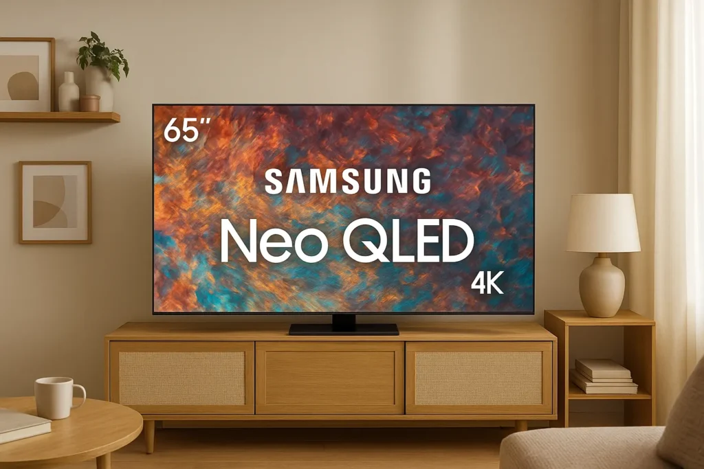 6 Samsung 65 NEO QLED 4K Smart TV: alta performance com desconto na Amazon