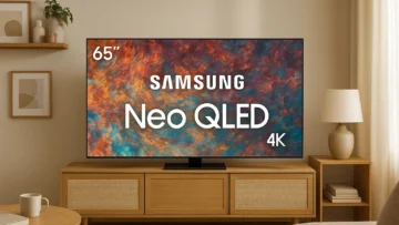 6 Samsung 65 NEO QLED 4K Smart TV: alta performance com desconto na Amazon