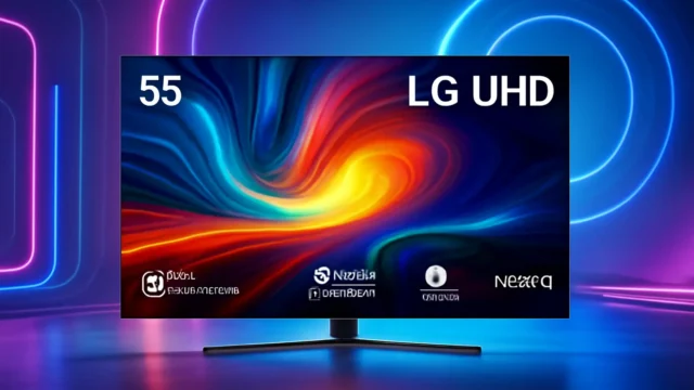 Melhor Smart TV 4K 55" LG UHD 55UA85: Custo‑benefício