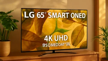 Melhor negócio: 3 TVs LG 65" Smart QNED 4K em oferta este mês
