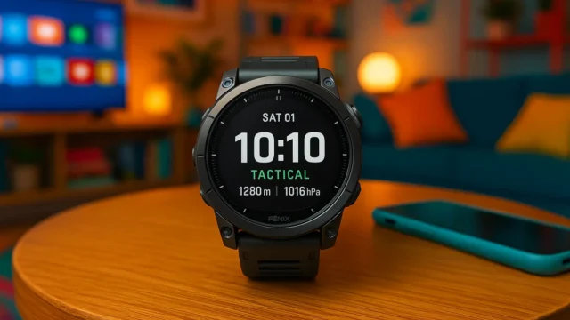 6 Garmin Fenix 8 Pro com design premium por preço justo