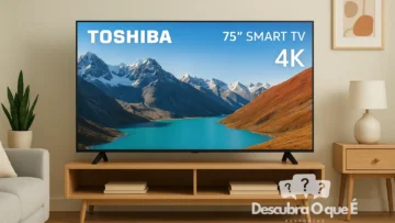 Smart TV 75" Toshiba 4K tem melhor oferta histórica na Amazon