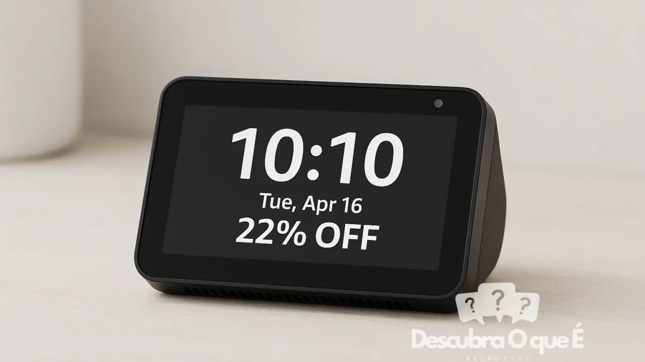 Echo Show 5 em estoque limitado: 22% OFF na Amazon