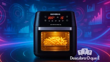 Mondial Air Fryer Forno Oven 12L surge com 13% OFF e 9x sem juros; versátil e potente