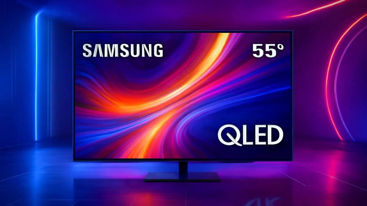 Samsung Smart TV 55" QLED 4K: As Melhores até R$4.000 com Tecnologia de Ponta
