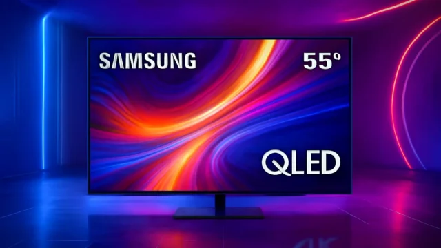 Samsung Smart TV 55" QLED 4K: As Melhores até R$4.000 com Tecnologia de Ponta
