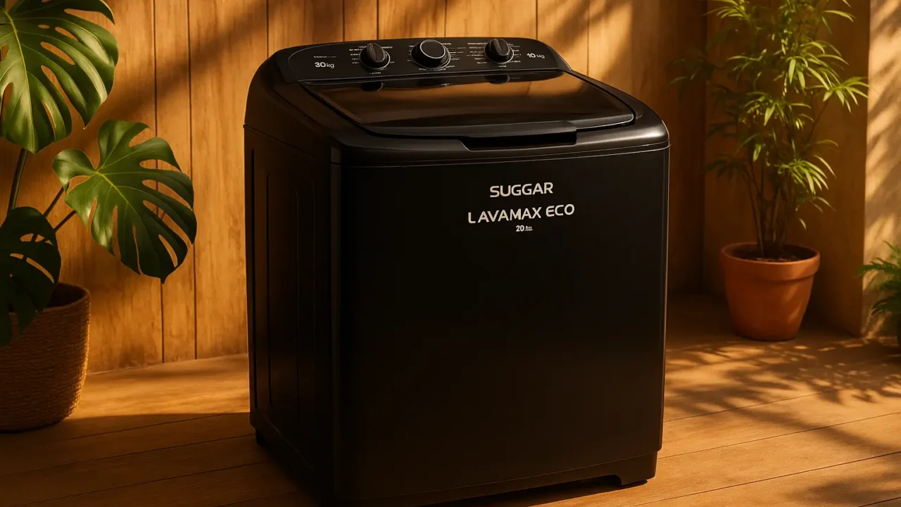 Garantia estendida: 3 lavadoras Suggar com suporte VIP