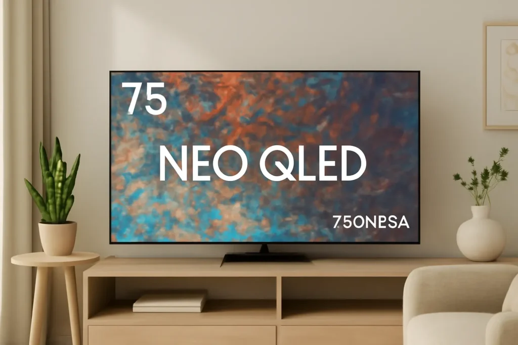 6 Smart TVs 75" NEO QLED 4K com Garantia Estendida e Suporte VIP