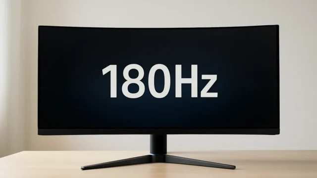 6 Monitores Gamer 180Hz Ultrawide com desempenho turbinado para 11/08/2025