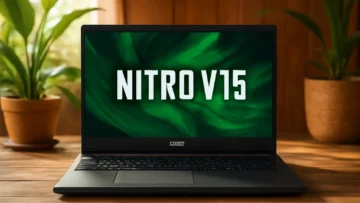 6 Notebooks Nitro V15 com design premium por preço justo