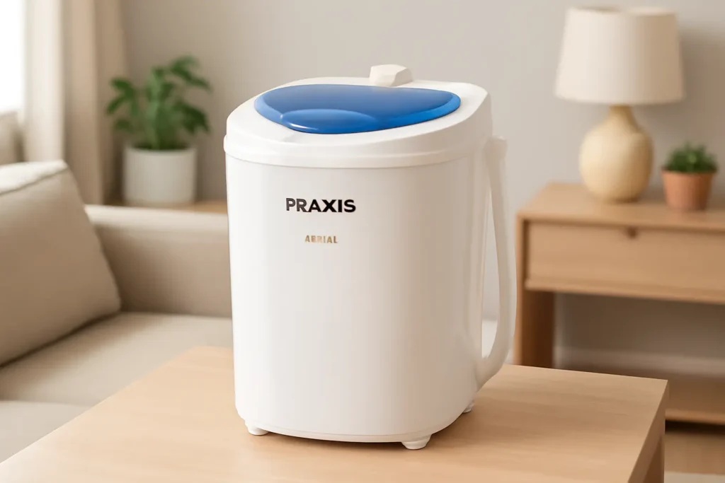 Promoção relâmpago: 3 MINI LAVADORA DE ROUPAS PRAXIS PETIT 1,2KG até R$469,89 (válido 11/01/2025 13:56:10)