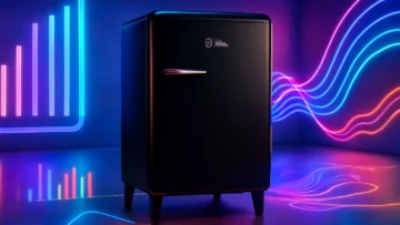 3 melhores frigobares retrô perfeitos para decoração e praticidade