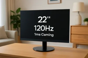 Design premium: 3 Monitores AOC por preço justo