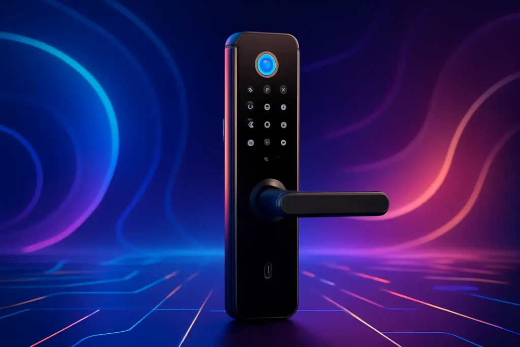 Nota máxima ★5: 3 Fechaduras Eletrônicas Digitais Biométricas Kuanttum