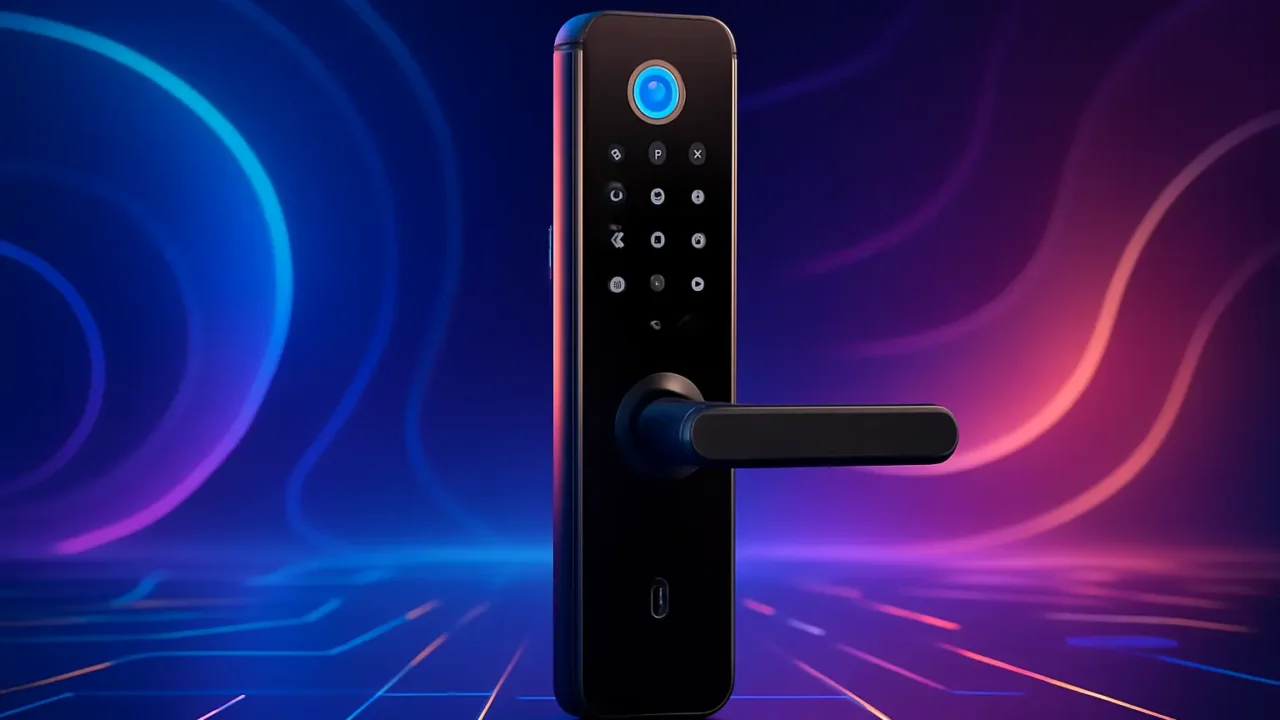 Nota máxima ★5: 3 Fechaduras Eletrônicas Digitais Biométricas Kuanttum