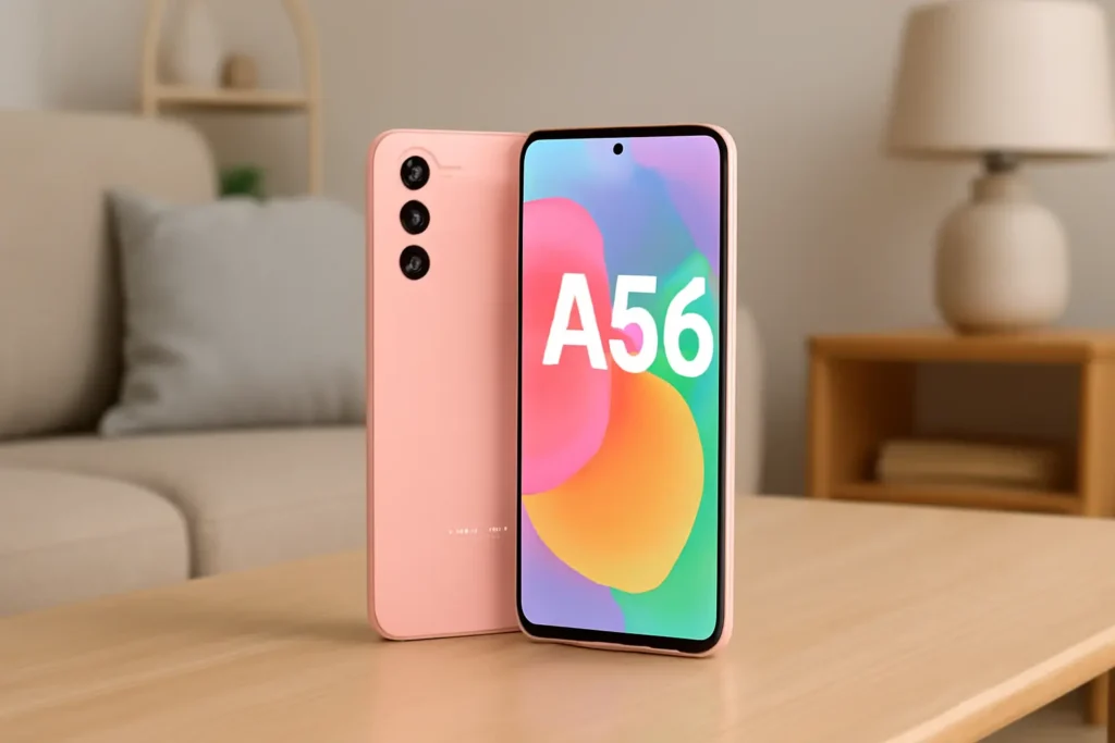Entrega ultrarrápida: Top 3 Smartphones Samsung Galaxy A56 5G para receber já