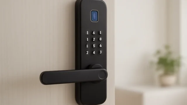 Design premium: 3 Fechaduras Eletrônicas Digitais Biométricas Kuanttum por preço justo