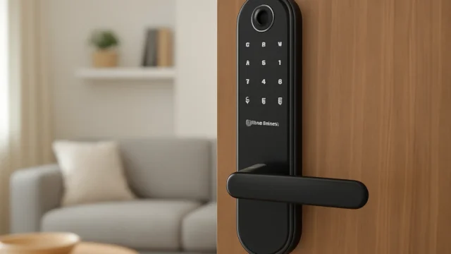 Fechadura Eletrônica Digital Biométrica Kuanttum Kappa barata e confiável para todos os bolsos