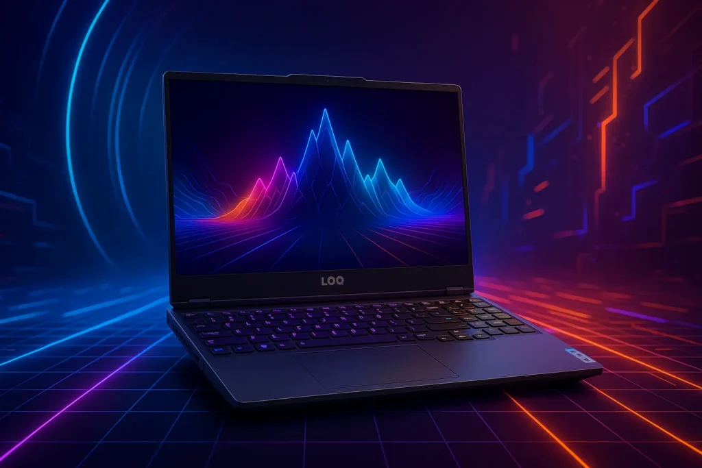 Notebook gamer Lenovo LOQ e Core i5-12450HX para qualquer bolso