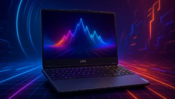 Notebook gamer Lenovo LOQ e Core i5-12450HX para qualquer bolso