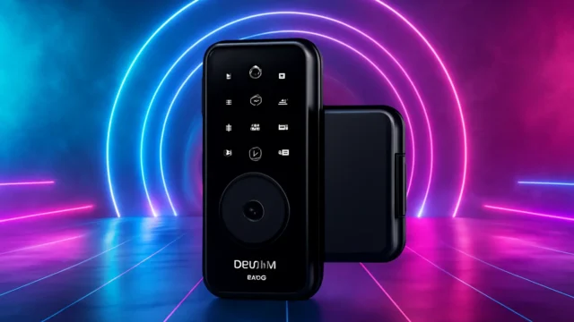 Descontos de até 20%: 3 Fechaduras Inteligentes de Sobrepor Intelbras em oferta especial