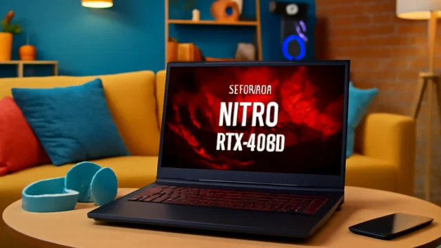 Acer Nitro V15 com RTX 4050 bons até R$6.500 com tecnologia de ponta