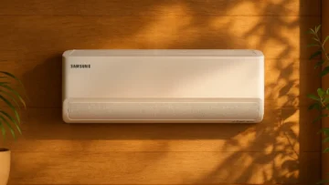 6 ar condicionado split Samsung WindFree até R$4.700