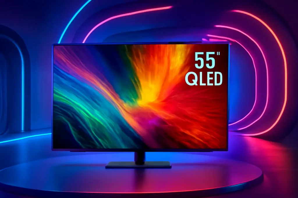 Custo-benefício: 6 Smart TVs 55" QLED Samsung por menos de R$4.500