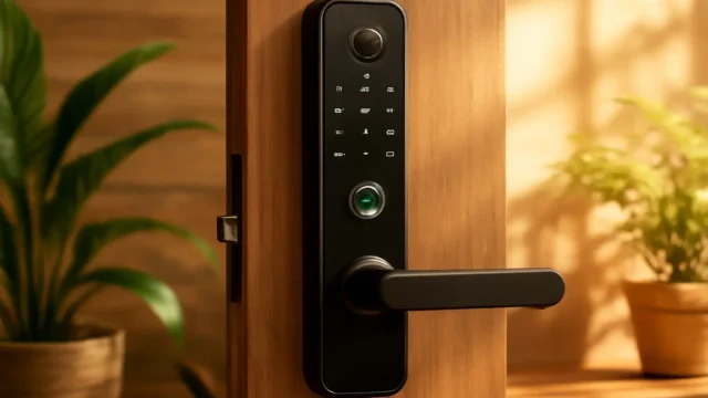 Fechadura Eletrônico Digital Biométrica Com Câmera Wifi, Controle do App Tuya barato e confiável para todos os bolsos