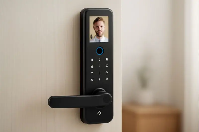 Fechadura Eletrônico Digital Biométrica Com Câmera Wifi, Controle do App Tuya barato e confiável para todos os bolsos