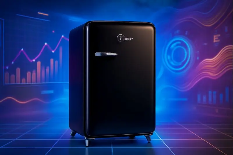 Som imersivo: 3 Frigobares Retrô com áudio de qualidade